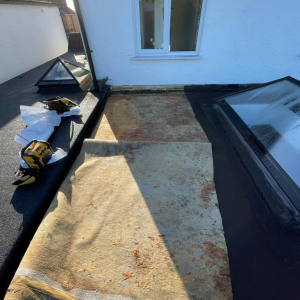 Roof Repair with Liquid Waterproofing