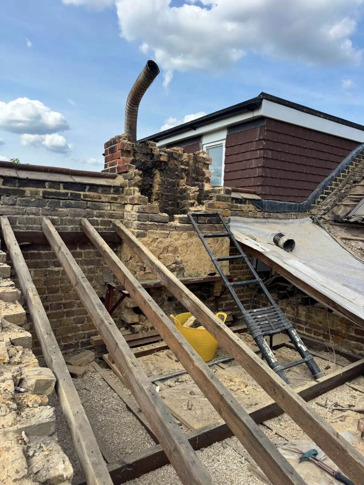 Roof Replaced in Bromley Before Roof Replaced in Bromley Before
